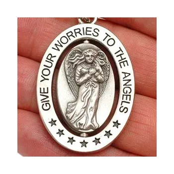 Přívěsek klíčenka - Starosti přenechte andělům
