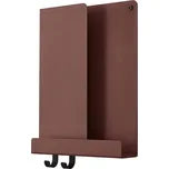 Muuto Police Folded XS, dark red