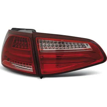 Zadní světlomet TUNING-TEC Zadní světla VW Golf VII 13- HTB - červené/bílé LED