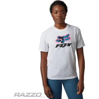 Dámské tričko Dámské tričko FOX Morphic SS Tee White M