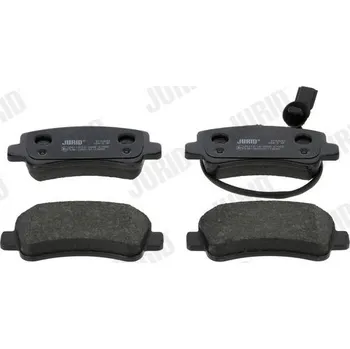 Brzdová destička Sada brzdových destiček, kotoučová brzda JURID 573359J