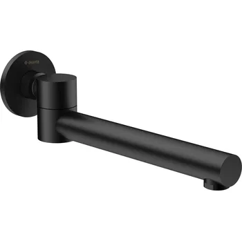 Vodovodní baterie Deante Cascada výtok baterie Vanová černá NAC_N87K