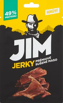 Sušené maso JIM JERKY Prémiové sušené maso krůtí 23 g