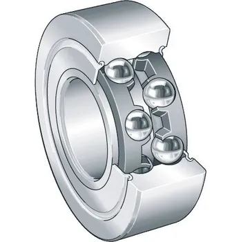 3804-B-2RSR-TVH-HLC - kuličkové ložisko dvouřadé s kosoúhlým stykem oboustranně utěsněné pryžovým těsněním