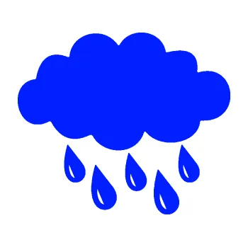 Samolepící dekorace SAMOLEPKA Déšť 001 pravá mrak a kapky (19 - modrá dynamic) NA AUTO, NÁLEPKA, FÓLIE, POLEP, TUNING, VLASTNÍ TEXT, TISK, AUTOSAMOLEPKY.cz, POLEPY, OBRÁZEK, LOGO, SAMOLEPKY