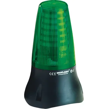 Poplachová siréna MOFLASH Maják LEDD125-04-04 230VAC LED zelený MFL-LEDD125-04-04
