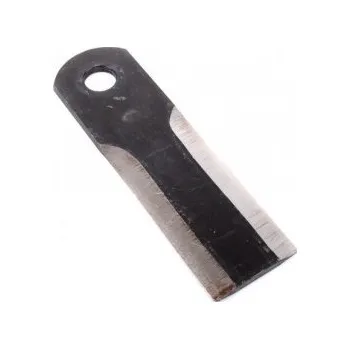 Pracovní nůž Nůž řezačky pícnin pohyblivý hladký 175x50x5mm Fi 18mm 281405z MZR 44184