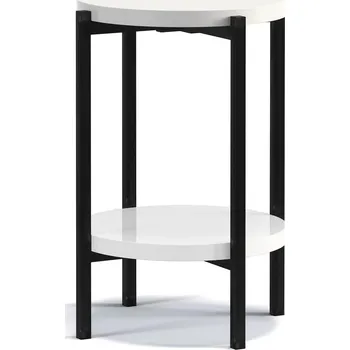 Konferenční stolek SAGMA | konferenční stolek D | SM-04 | 44,2 cm | bílá lesk