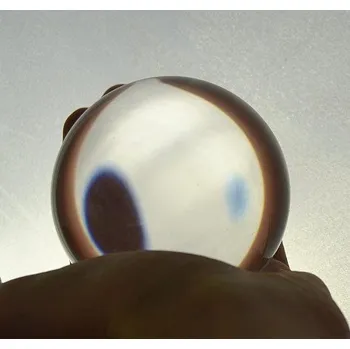 Skleněná broušená křišťálová koule 7 cm