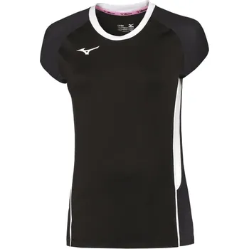 Dámské tričko Dámské sportovní tričko Mizuno Premium High-Kyu Tee/Black/White Velikost: 3XL