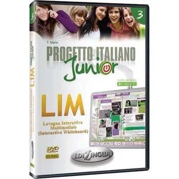 Italský jazyk Progetto italiano Junior 3 software per la lavagna interattiva (software for whiteboard) - Telis Marin