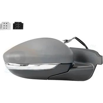 Auto zrcátko Vnější zpětné zrcátko VAN WEZEL 0959808