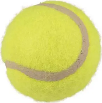 Hračka pro psa Flamingo Mini tenisák 3 ks 5 cm žlutý