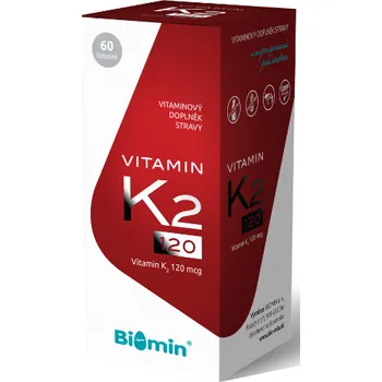 Biomin Vitamin K2 120 mcg 60 tob.