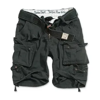 Pánské kraťasy Kraťasy DIVISION ČERNÉ L - Na prodejně