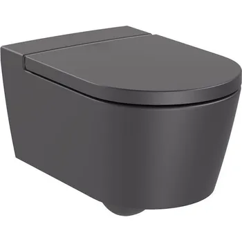 Klozet Roca Inspira záchodová mísa závěsná bez splachovacího kruhu onyx A346527640