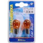 Žárovka 12V PY21W 21W BaU15s ORANGE blister 2ks
