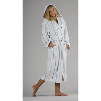 Dámský župan Župan s kapucí Ancona 3124-Vestis bílá M