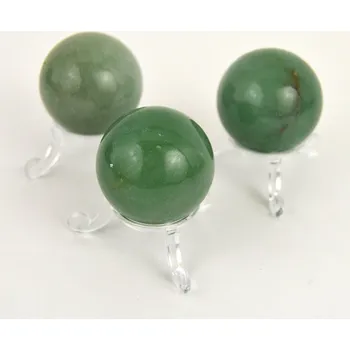 Koule polodrahokam - Avanturín zelený 35 mm