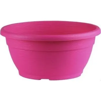 Květináč Květináč Žardina broušená 30cm tm.růžová