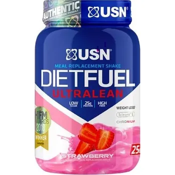 Fitness strava USN Diet Fuel Ultralean 1000 g jahoda
