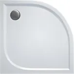 SanSwiss Tracy Sprchová vanička čtvrtkruhová 100×100 cm - bílá, MK35193