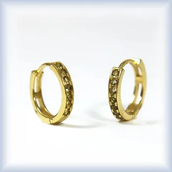 Náušnice bílé zlato