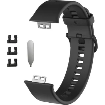 Příslušenství k chytrým hodinkám Pásek Na Hodinky Huawei Watch Fit Barva: Černá