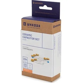 Sada nářadí Sada keramických kondenzátorů 224 ks, 10 pF - 220 nF, Whadda K/CAP1
