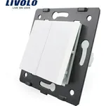 LIVOLO Tlačítko č. 2/0 mechanické bílá