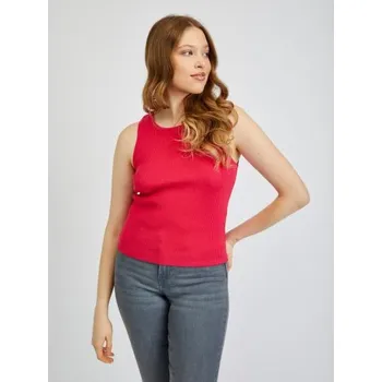 Dámské tričko Tmavě růžové dámské tílko