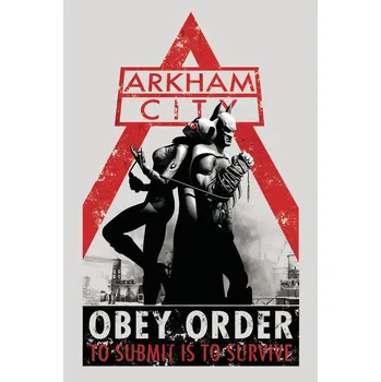 Plakát Plakát, Obraz - Batman Arkham City - Obey Orders