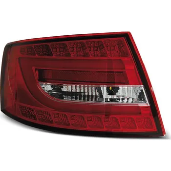 Zadní světlomet TUNING-TEC Zadní světla Audi A6 04-08 sedan - červené/krystal LED BAR 7PIN