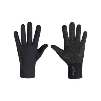 Cyklistické rukavice Rukavice FORCE ASPECT neopren, černé