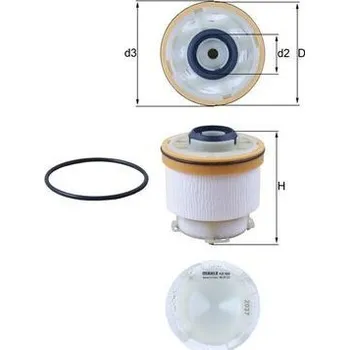 Palivový filtr Palivový filtr MAHLE KX 586D