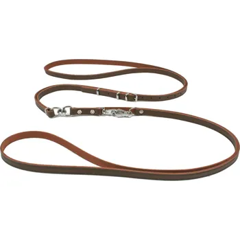 Vodítko pro psa BAFPET Rychlovypouštěcí vodítko, hladké, podvlékací Barva: Hnědá, Rozměr: 12mm x 185cm 50005