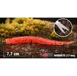 Červosmáček RedBass Wormeto - 77 mm černo-stříbrná perleť