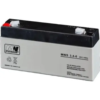 Motobaterie Baterie - gelová, bezúdržbová 6V 3,4Ah