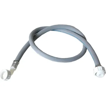 Praní a péče o prádlo Napouštěcí hadice pro pračky a myčky 100 cm s plastovým kolenem M3/4“ x M3/4", včetně těsnění