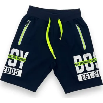 Chlapecké oblečení Grace Chlapecké kraťasy BOSY Barva: Modrá, Velikost: 134