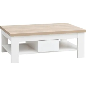 Konferenční stolek Konferenční stolek Manhattan typ 165 Bílá arctic/dub bardolino Doprava ZDARMA.