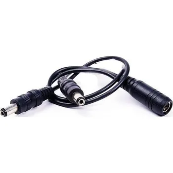 Síťový kabel DC rozbočovač s 2 výstupy
