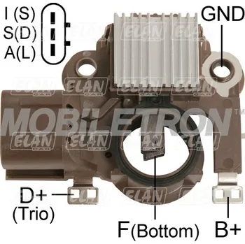 Alternátor Regulátor alternátoru Mitsubishi A6T41491 / F3LY10316A