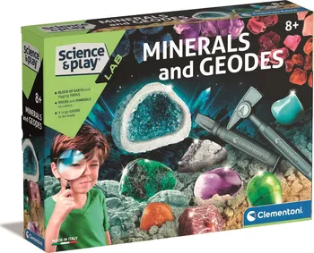 Dětská vědecká sada Clementoni Science & Play Laboratoř minerálů a geod