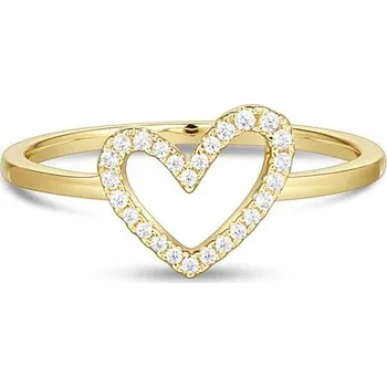 Prsten Zlatý prsten AURINO se zirkony R27849QCZZ4Y-56