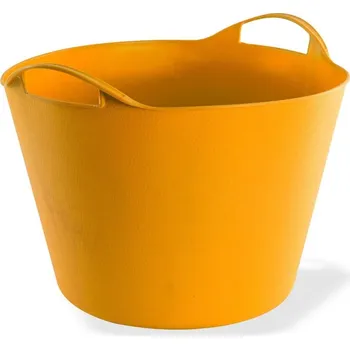 Koš na prádlo DEMA Multifunkční flexibilní koš 42 litrů, oranžový