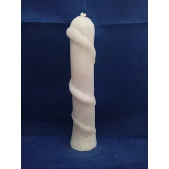 Svíčka Svíčka figurální Had šedý