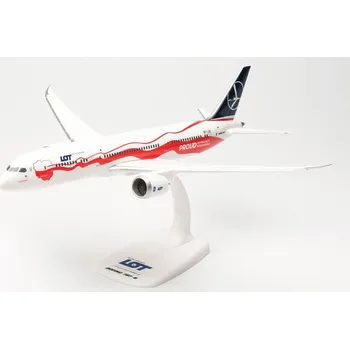 Plastikový model Herpa Boeing 787-9 Dreamliner LOT Polish "Proud of Poland's Independence"