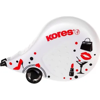 Korekční prostředek Opravný roller Kores Scooter Black & White - 4,2 mm x 8 m