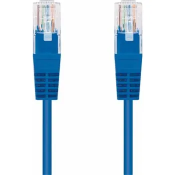 Síťový kabel C-TECH kabel patchcord Cat5e, UTP, modrý, 0,5m